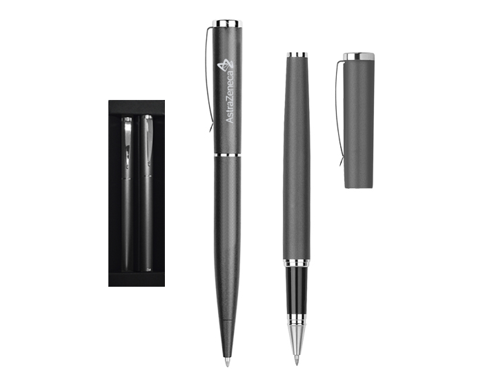 JUEGO DE BOLIGRAFOS METALICOS HARMONY - Artículo Promocional Personalizado