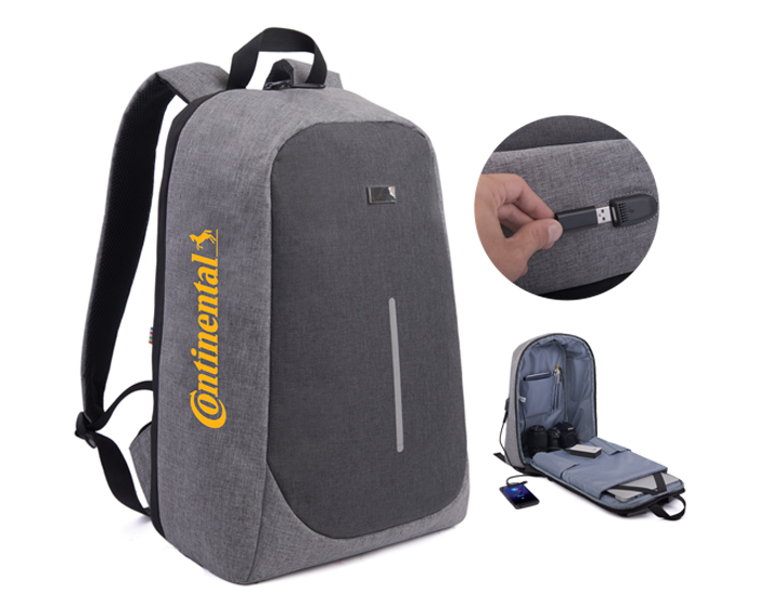 MOCHILA BACKPACK ANTIRROBO SECURE - Artículo Promocional Personalizado