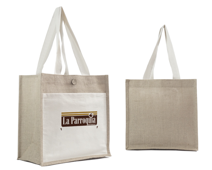 BOLSA DE YUTE / ALGODON CAMPESTRE - Artículo Promocional Personalizado