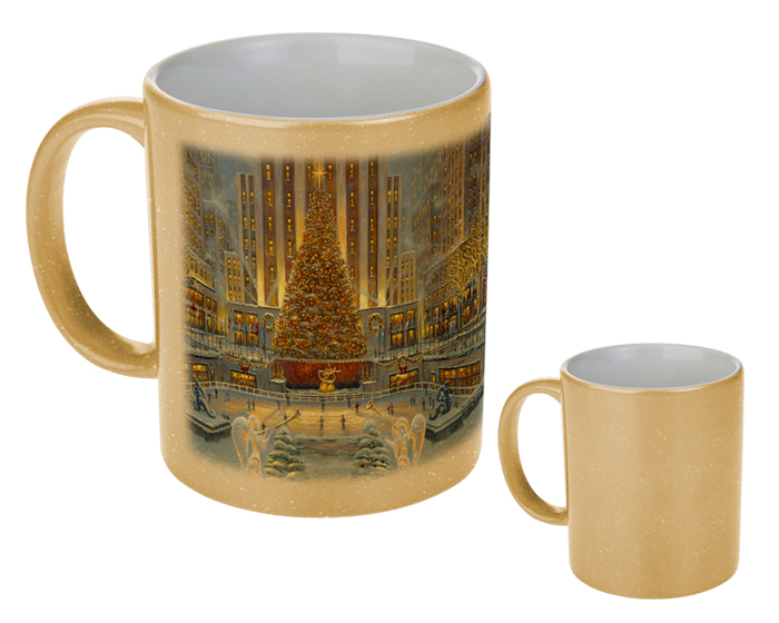 TARRO DE SUBLIMACION COLOR DORADO CAMEL - Artículo Promocional Personalizado