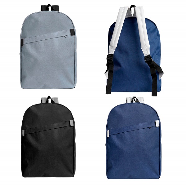 MOCHILA EN POLIESTER ASH - Artículo Promocional Personalizado