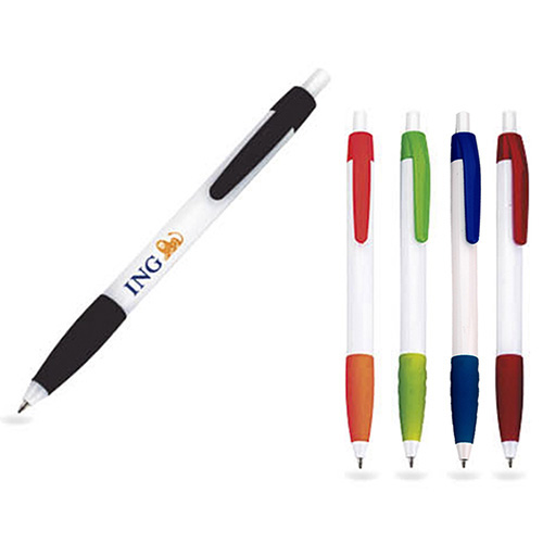 BOLIGRAFO PLASTICO GRIP DE GOMA BOLIGRAFO PLASTICO GRIP DE GOMA - Artículo Promocional Personalizado