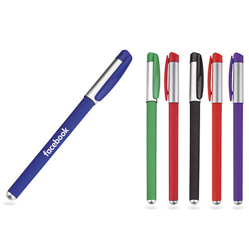 BOLIGRAFO PLASTICO ACABADO RUBBER - Artículo Promocional Personalizado