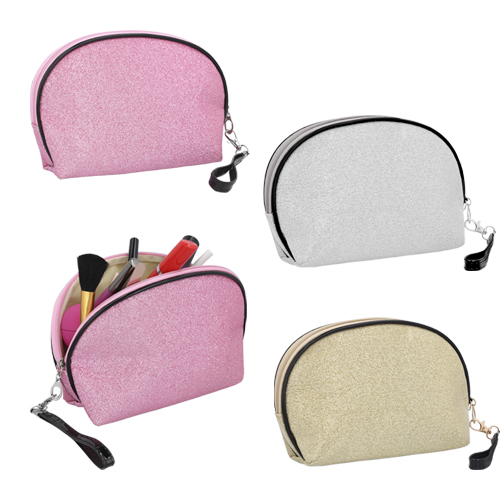COSMETIQUERA EN POLIESTER ACABADO GLITTER COSMETIQUERA EN POLIESTER ACABADO GLITTER - Artículo Promocional Personalizado