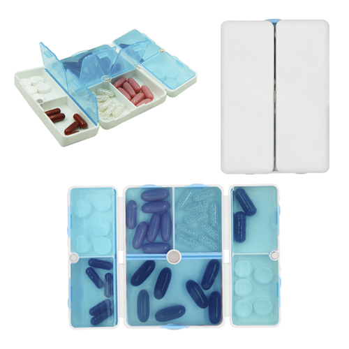 PASTILLERO PLASTICO 8 COMPARTIMENTOS - Artículo Promocional Personalizado