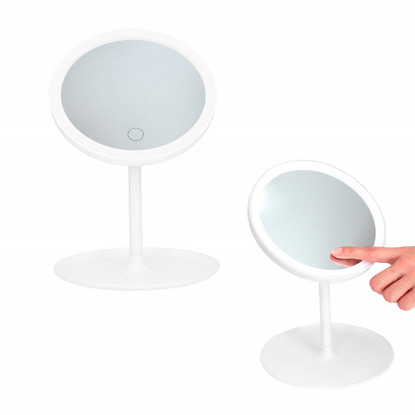 ESPEJO FACIAL CON LUZ SNOW ESPEJO FACIAL CON LUZ SNOW - Artículo Promocional Personalizado