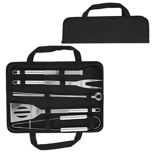 SET DE BBQ EN ESTUCHE DE POLIESTER - Artículo Promocional Personalizado
