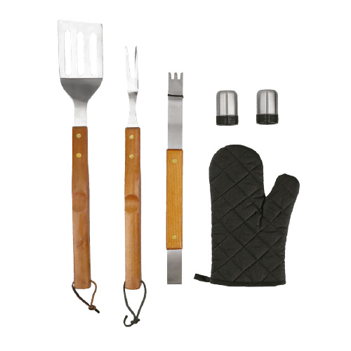 SET DE BBQ EN ESTUCHE MANDIL - Artículo Promocional Personalizado