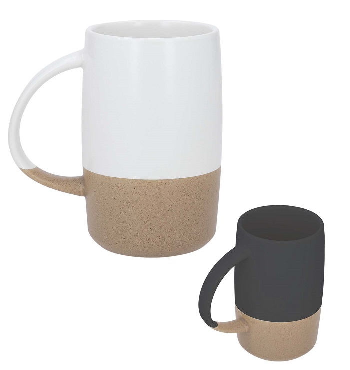 TAZA DE CERAMICA TERRACOTA - Artículo Promocional Personalizado