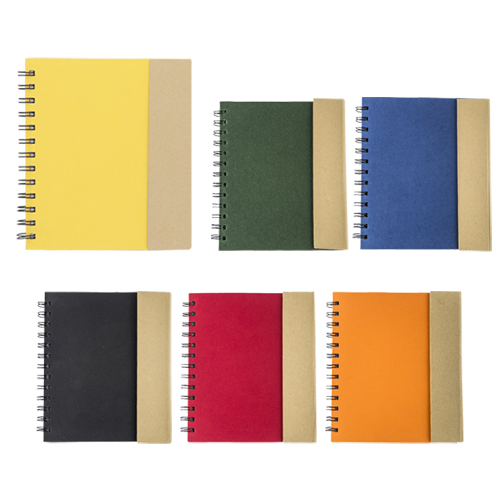 LIBRETA ECOLOGICA DE CARTON CON ESPIRAL LIBRETA ECOLOGICA DE CARTON CON ESPIRAL - Artículo Promocional Personalizado