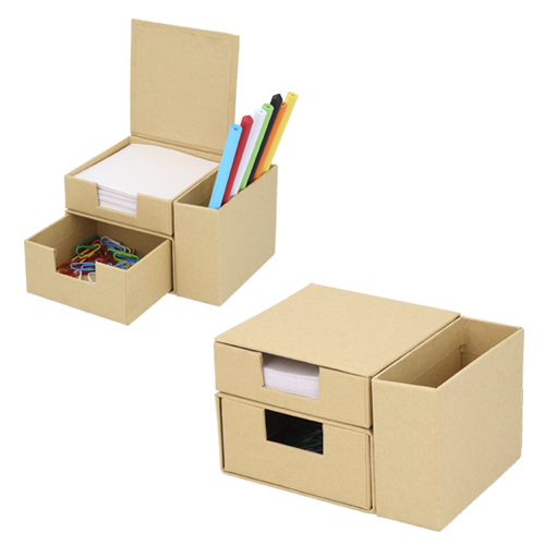 SET ECOLOGICO RECTANGULAR DE CARTON - Artículo Promocional Personalizado