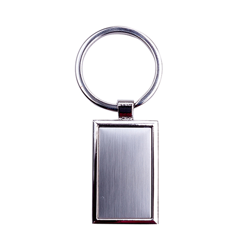 LLAVERO METALICO RECTANGULAR - Artículo Promocional Personalizado