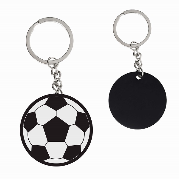 LLAVERO ACABADO RUBBER BRAZUCA - Artículo Promocional Personalizado