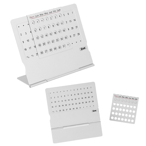 MINI CALENDARIO CON BASE - Artículo Promocional Personalizado