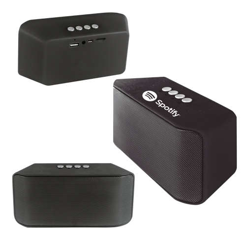 BOCINA PORTATIL BLUETOOTH RECARGABLE - Artículo Promocional Personalizado