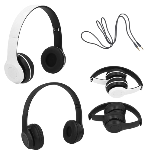 AUDIFONOS DE PLASTICO PLEGABLES - Artículo Promocional Personalizado