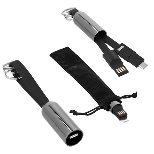 CARGADOR MULTIFUNCIONAL METALICO CARGADOR MULTIFUNCIONAL METALICO - Artículo Promocional Personalizado