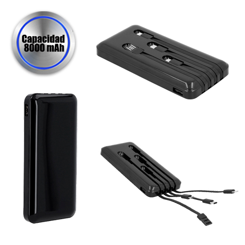 POWER BANK PORTATIL FLAT POWER BANK PORTATIL FLAT - Artículo Promocional Personalizado