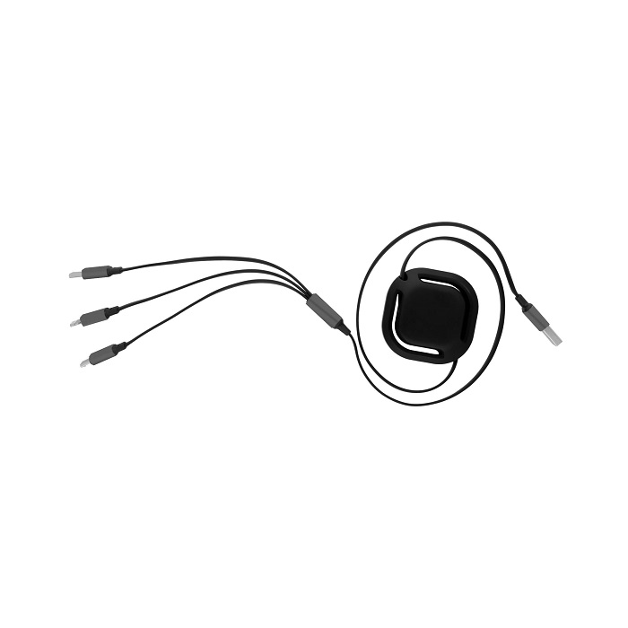 CARGADOR MULTIFUNCIONAL SILVER - Artículo Promocional Personalizado
