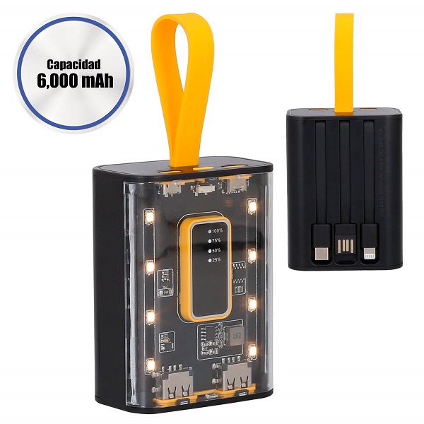 POWER BANK 6000 MAH GAMA - Artículo Promocional Personalizado