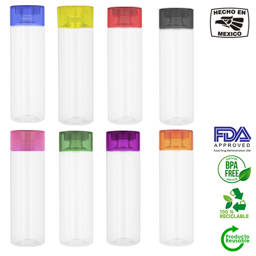 CILINDRO DE PLASTICO Y CUERPO TRANSLUCIDO - Artículo Promocional Personalizado