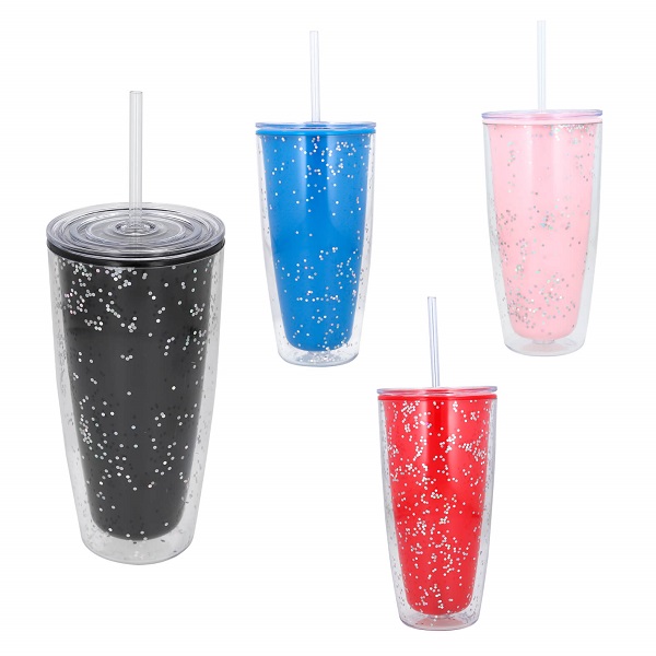 VASO DOBLE PARED DE PLASTICO KIELER - Artículo Promocional Personalizado