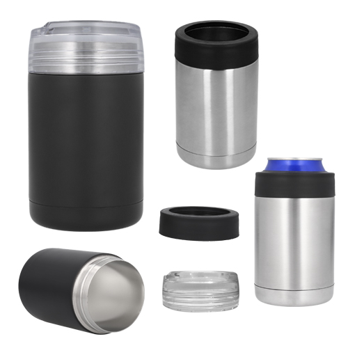 PORTA LATAS DOBLE PARED ACERO INOXIDABLE - Artículo Promocional Personalizado