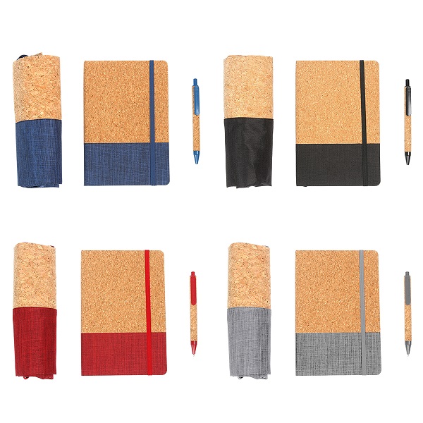 SET LIBRETA Y BOLSA CANETRA - Artículo Promocional Personalizado