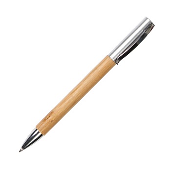 BOLIGRAFO TWIST BAMBOO - Artículo Promocional Personalizado