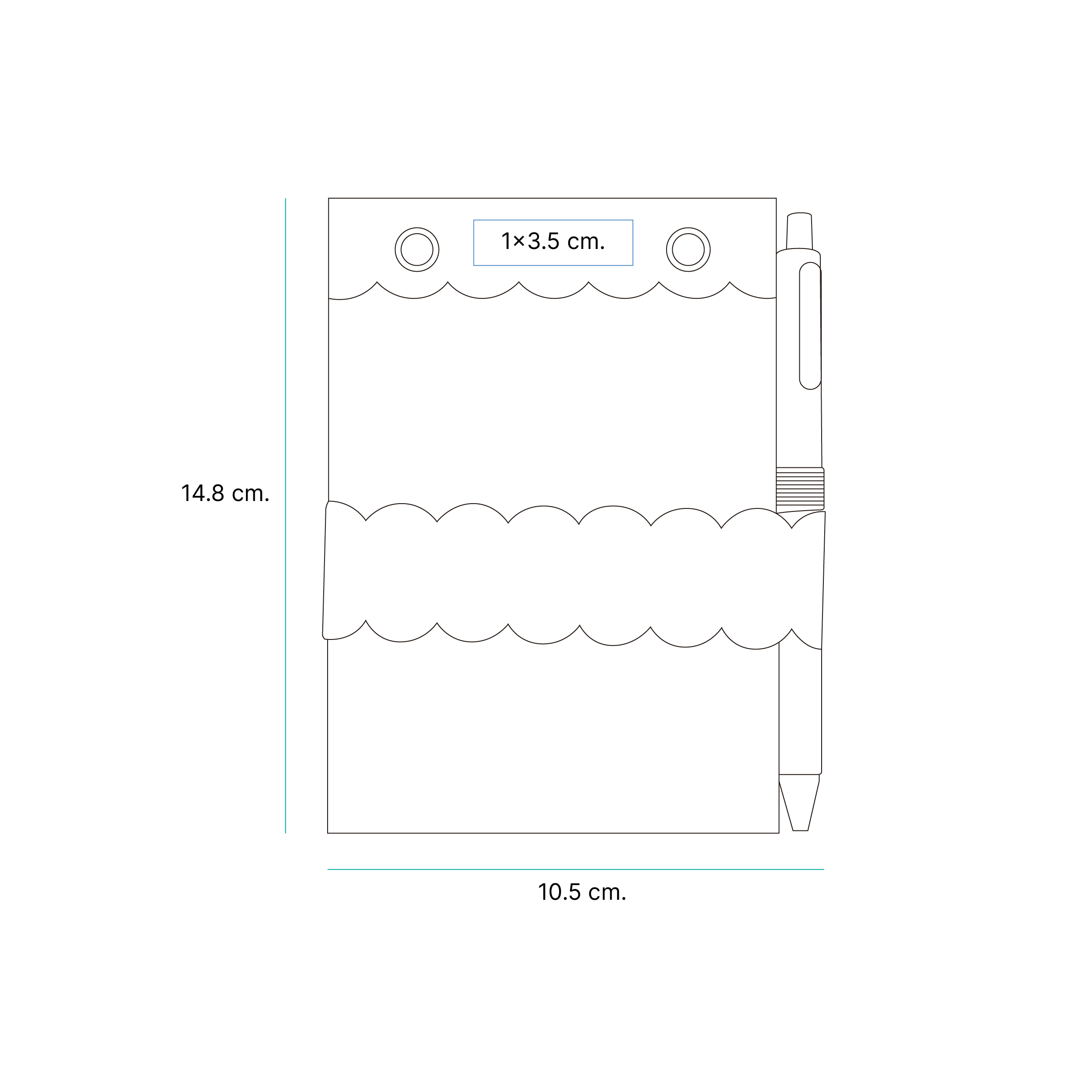 Set de notas Mestia - Vista 5