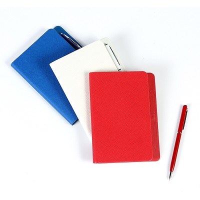 LIBRETA 80 HOJAS Y BOLIGRAFO LIBRETA 80 HOJAS Y BOLIGRAFO - Artículo Promocional Personalizado