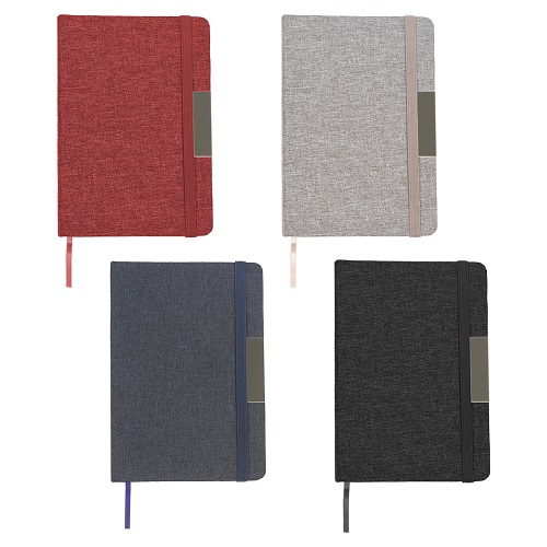 LIBRETA DE POLIESTER RECICLADO DERUTA - Artículo Promocional Personalizado