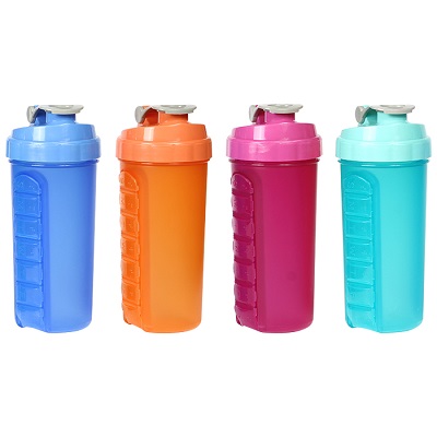 BOTELLA CON PASTILLERO - Artículo Promocional Personalizado