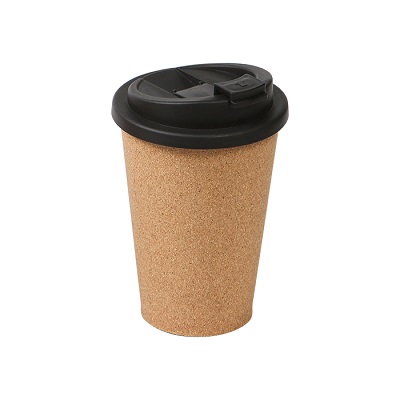 VASO CON CUBIERTA DE CORCHO - Artículo Promocional Personalizado
