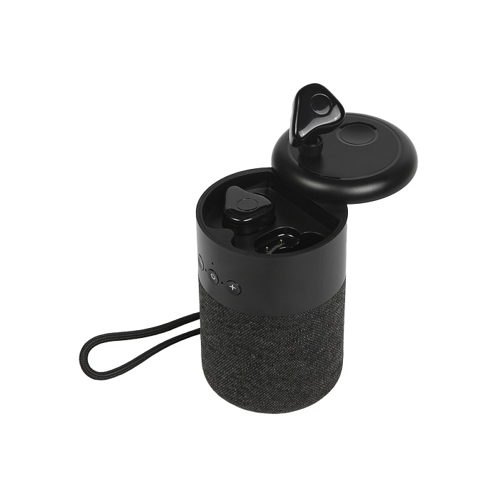 BOCINA CON AURICULARES MARINETTA - Artículo Promocional Personalizado
