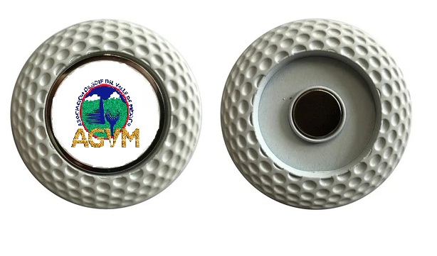 MARCA DE METAL PELOTA DE GOLF MARCA DE METAL PELOTA DE GOLF - Artículo Promocional Personalizado