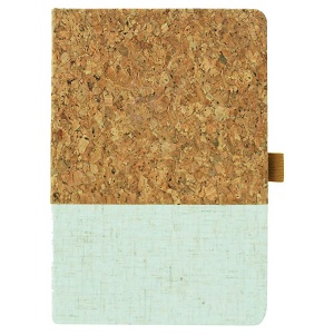 LIBRETA 80HJS 14X21 CORCHO - Artículo Promocional Personalizado