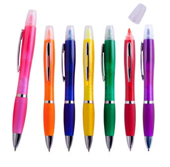 Boligrafo C/marcatextos - Artículo Promocional Personalizado