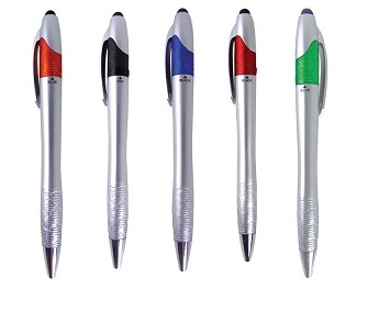 Boligrafo DE 3 COLORES Y PUNTA TOUCH - Artículo Promocional Personalizado