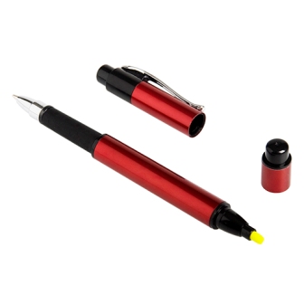BOLIGRAFO DUO MARCA TEXTOS - Artículo Promocional Personalizado