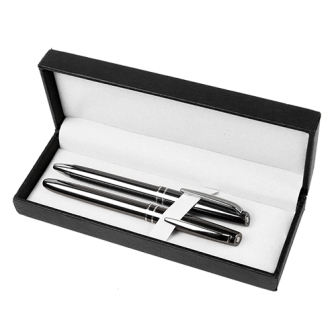 SET BOLIGRAFO Y ROLLER ALUMINIO SET BOLIGRAFO Y ROLLER ALUMINIO - Artículo Promocional Personalizado