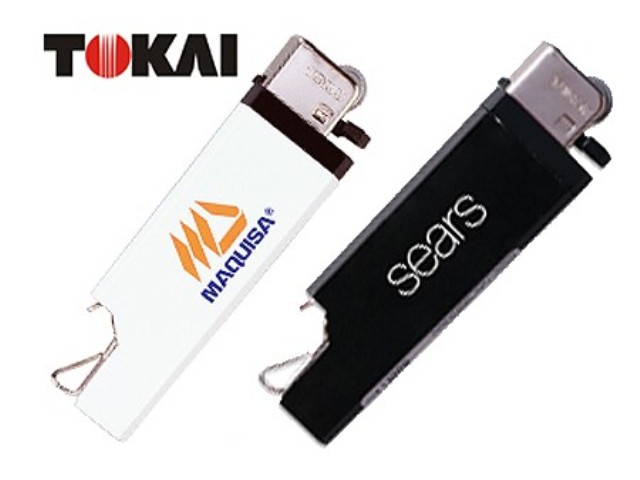 ENCENDEDOR TOKAI COMBO CON DESTAPADOR - Artículo Promocional Personalizado