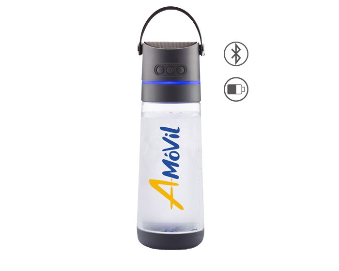 Cilindro con bocina Bluetooth Soundtek - Artículo Promocional Personalizado