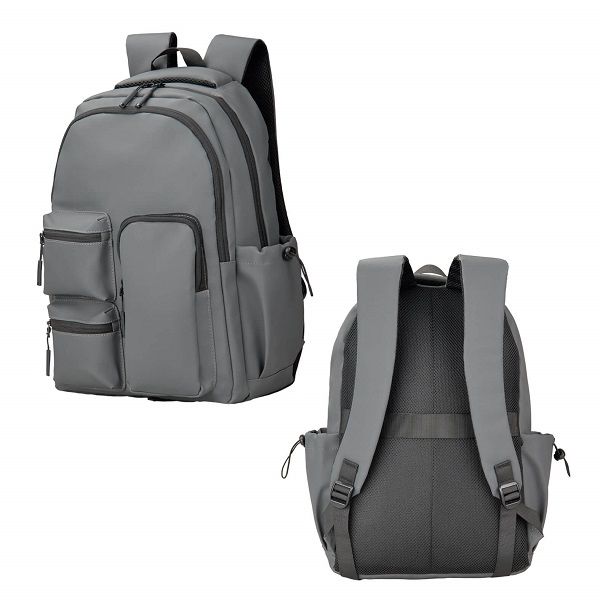 Mochila de poliuretano Roald - Artículo Promocional Personalizado