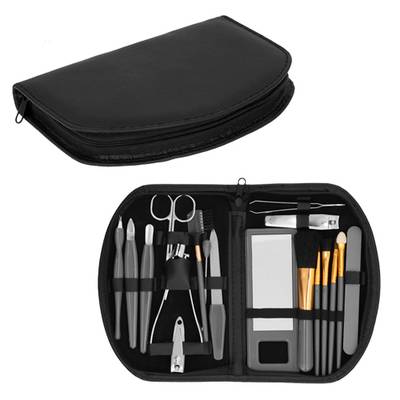 Set de manicure en estuche de curpiel Set de manicure en estuche de curpiel - Artículo Promocional Personalizado