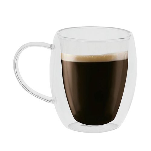 Taza vidrio doble pared