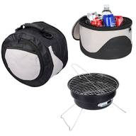 Asador portátil de acero inoxidable