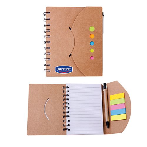 Libreta de papel reciclado - Artículo Promocional Personalizado