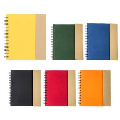 Libreta ecológica de cartón con espiral Libreta ecológica de cartón con espiral - Artículo Promocional Personalizado