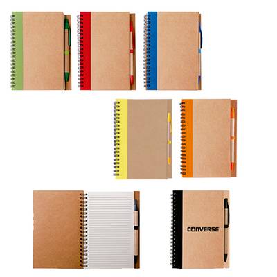 Libreta de papel reciclado Libreta de papel reciclado - Artículo Promocional Personalizado